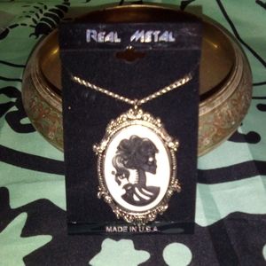 Real Metal Brand Jewelry Cameo